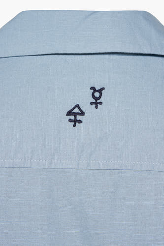 Hemd (korte mouwen) Blauw - SCOTCH & SODA