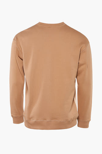 Sweater met ronde hals Ecru - SCOTCH & SODA