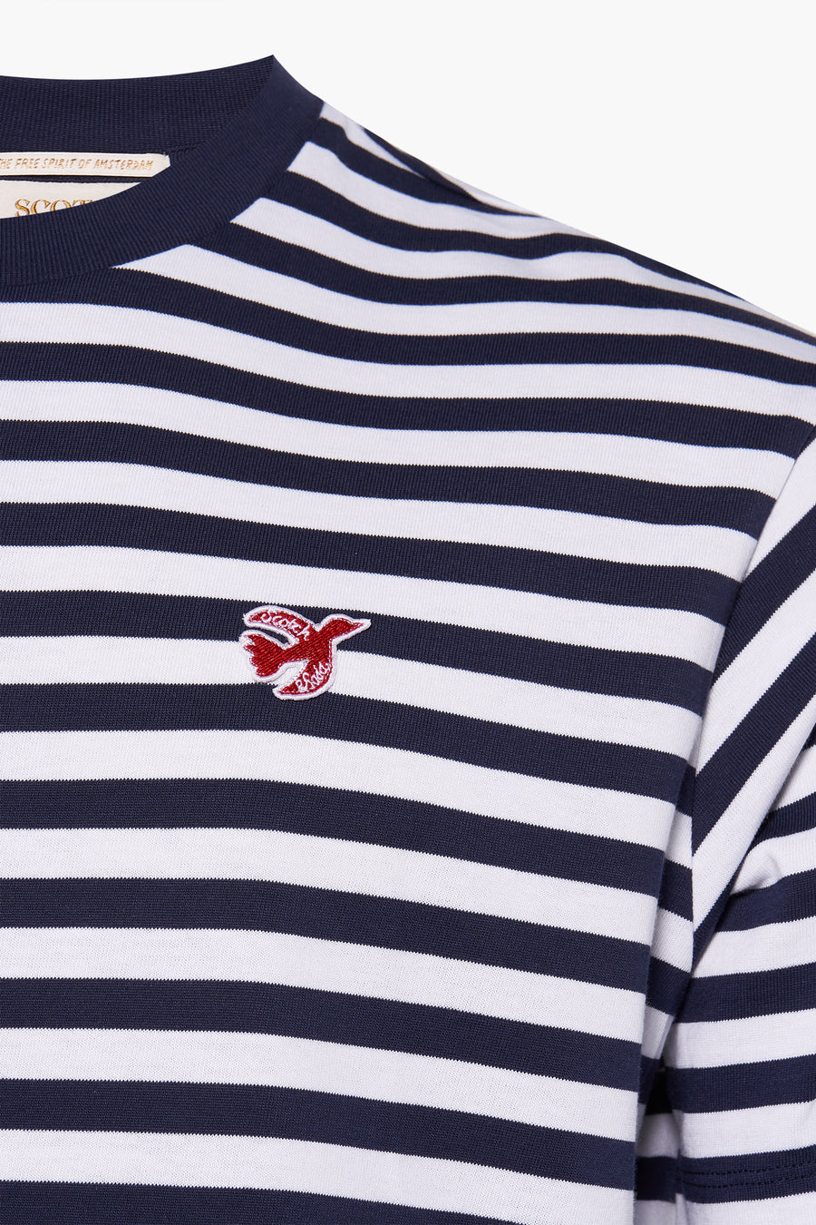 T-shirt (korte mouwen) Blauw - SCOTCH & SODA