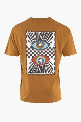 T-shirt (korte mouwen) Oranje - SCOTCH & SODA