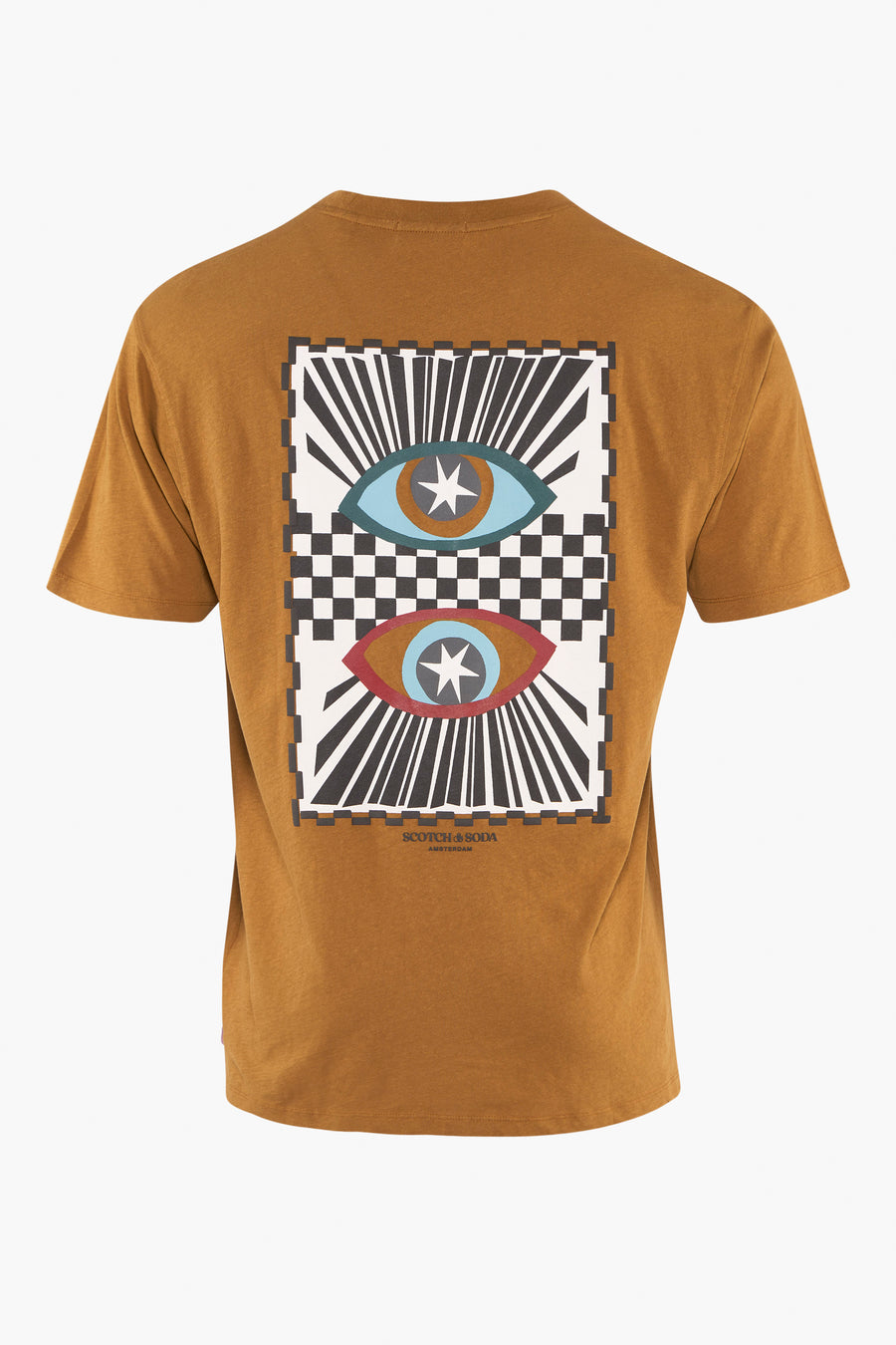 T-shirt (korte mouwen) Oranje - SCOTCH & SODA