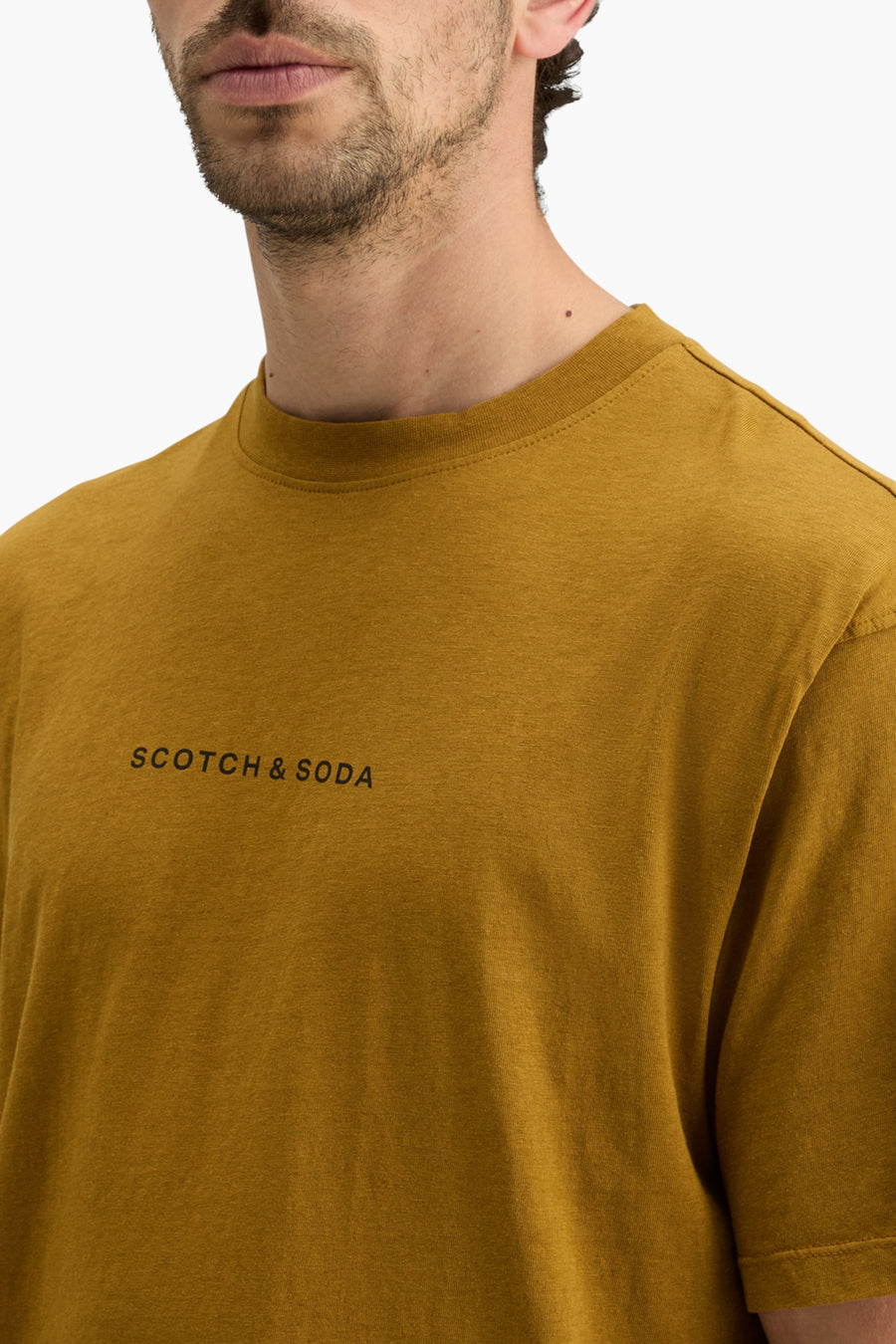 T-shirt (korte mouwen) Oranje - SCOTCH & SODA