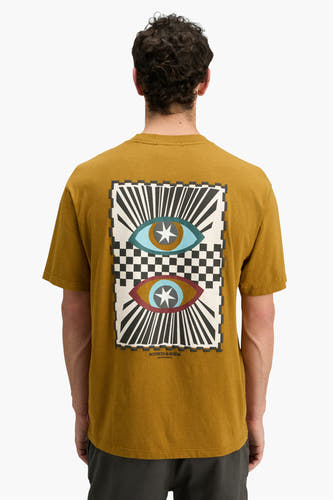 T-shirt (korte mouwen) Oranje - SCOTCH & SODA