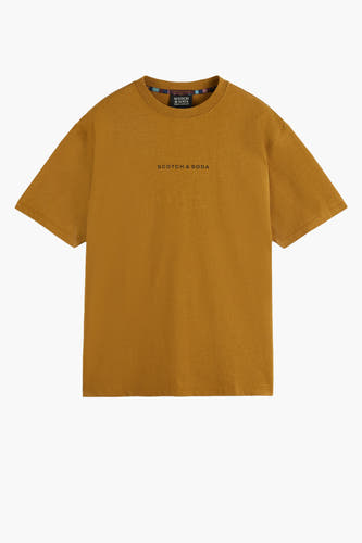 T-shirt (korte mouwen) Oranje - SCOTCH & SODA