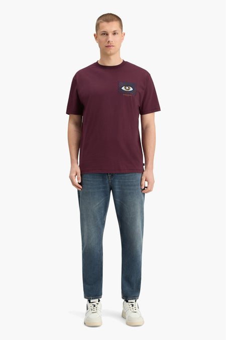 T-shirt (korte mouwen) Rood - SCOTCH & SODA