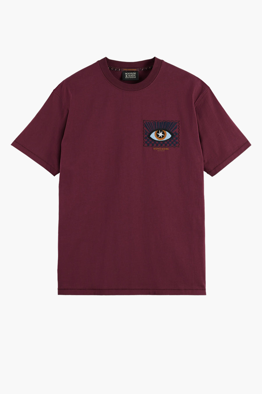 T-shirt (korte mouwen) Rood - SCOTCH & SODA