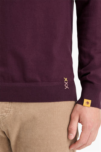 Trui met ronde hals Paars - SCOTCH & SODA