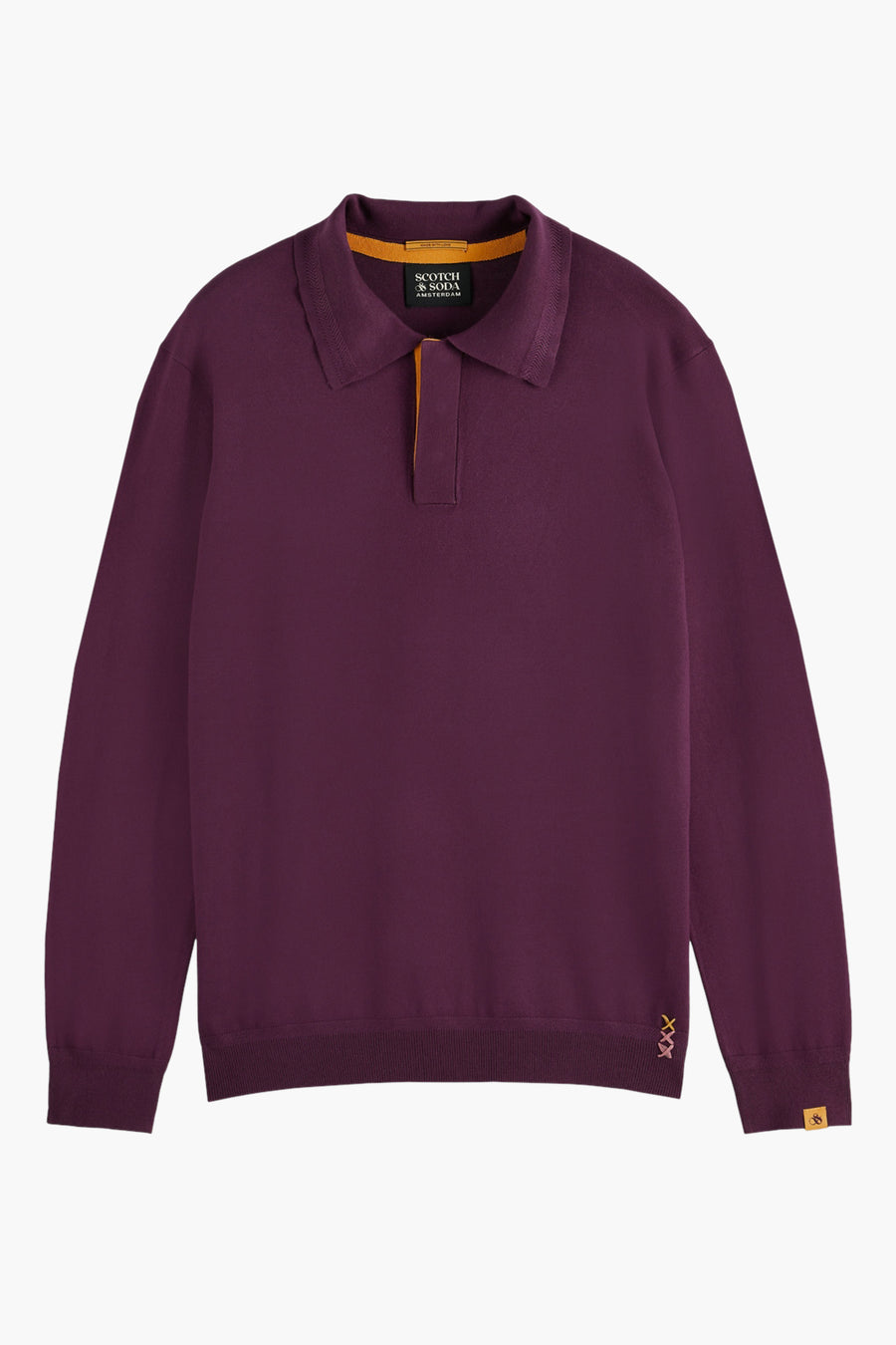 Trui met ronde hals Paars - SCOTCH & SODA