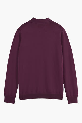 Trui met ronde hals Paars - SCOTCH & SODA