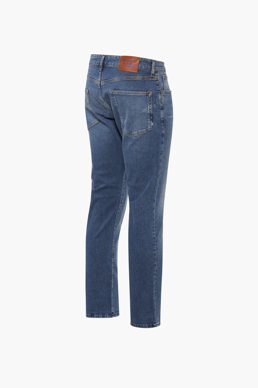 Jeans straight Mid blue denim - SCOTCH & SODA