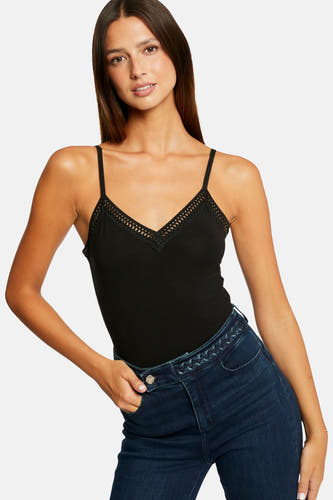 Tanktop zwart - Morgan De Toi