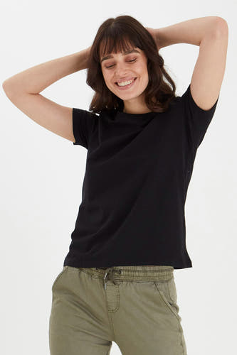 Top (korte mouwen) Zwart - Fransa®