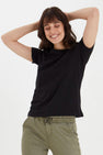 Top (korte mouwen) Zwart - Fransa®