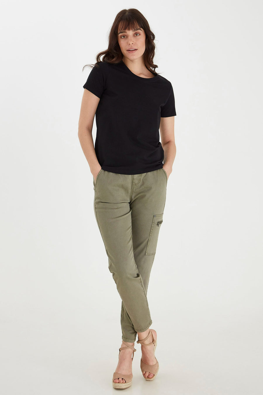 Top (korte mouwen) Zwart - Fransa®