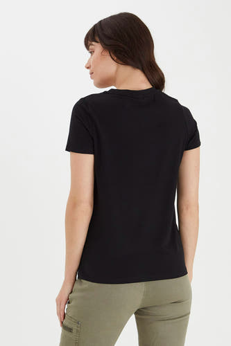 Top (korte mouwen) Zwart - Fransa®