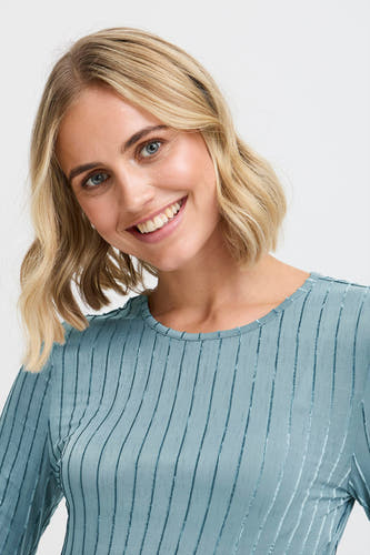 T-shirt (lange mouwen) Blauw - Fransa®