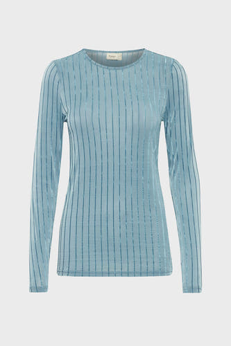T-shirt (lange mouwen) Blauw - Fransa®