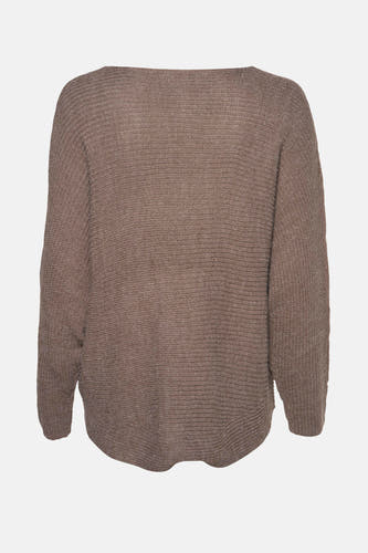Trui met ronde hals Bruin - Fransa®