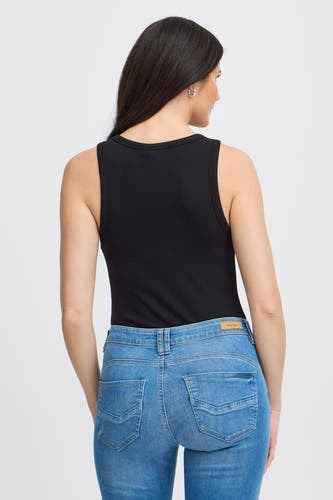 Tanktop Zwart - Fransa®
