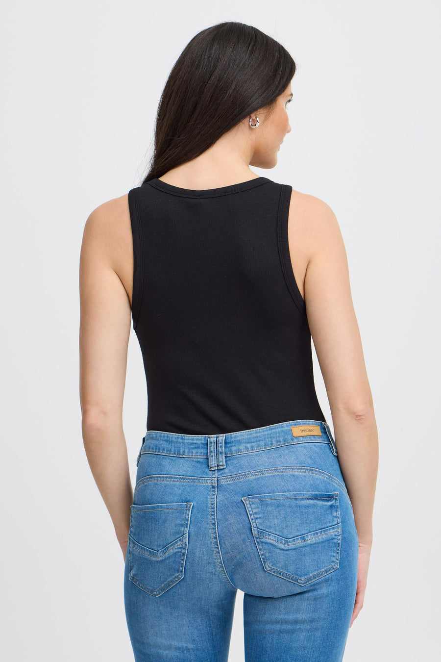 Tanktop Zwart - Fransa®