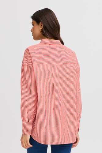 Hemd (lange mouwen) Rood - Fransa®