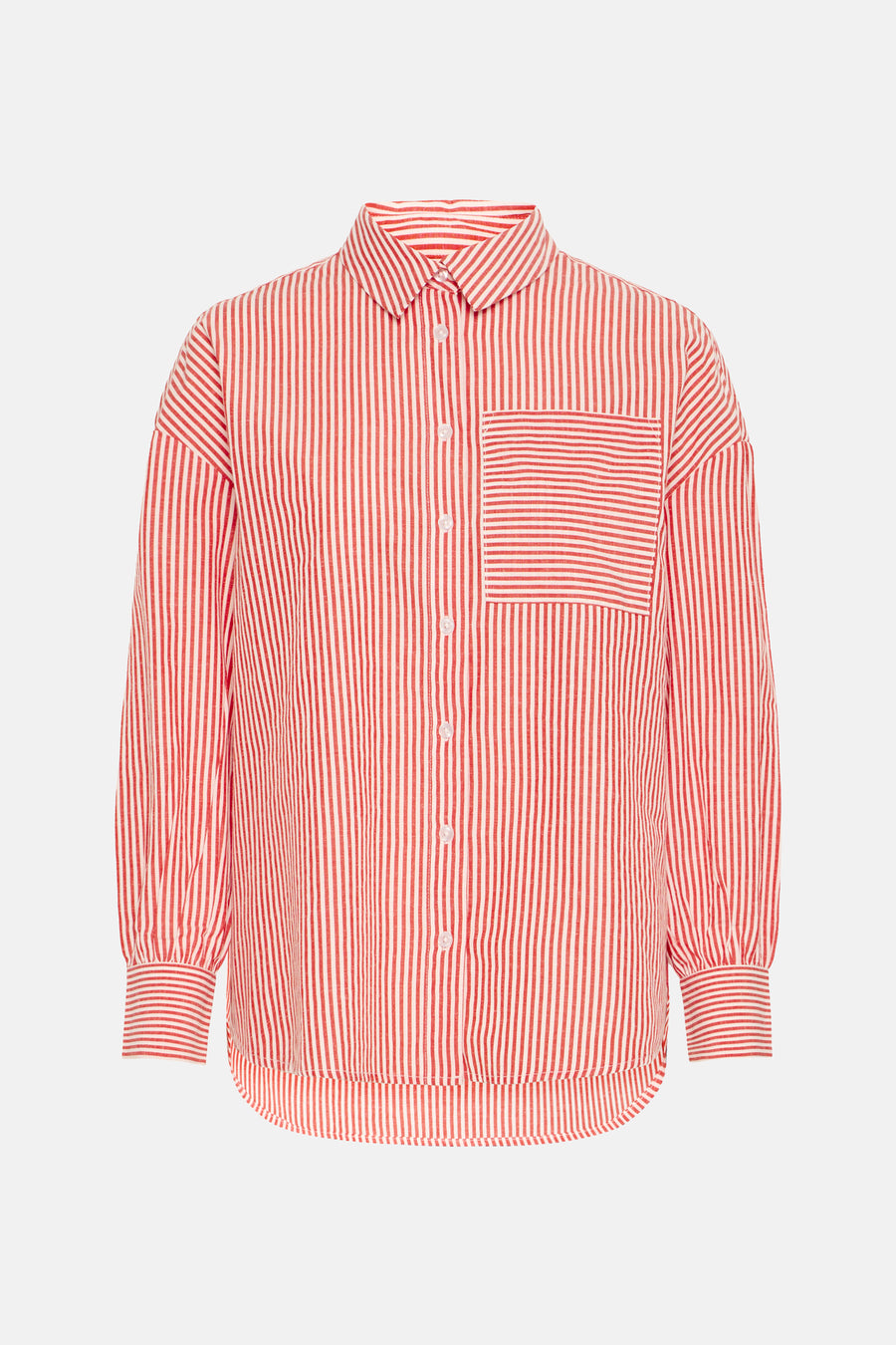 Hemd (lange mouwen) Rood - Fransa®