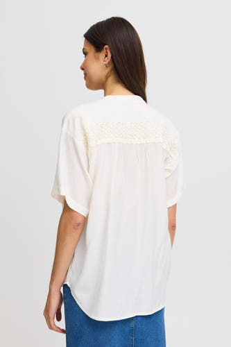 Hemd (korte mouwen) Ecru - Fransa®