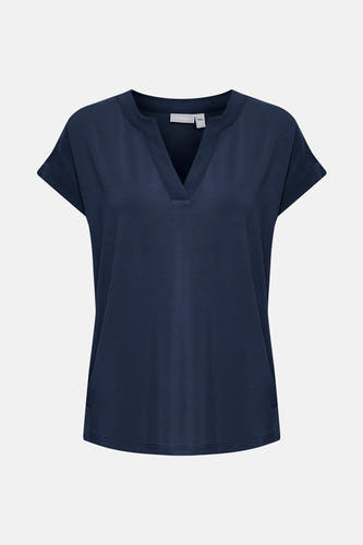 Blouse (korte mouwen) Blauw - Fransa®