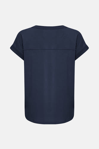 Blouse (korte mouwen) Blauw - Fransa®