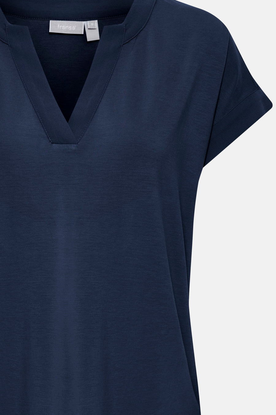 Blouse (korte mouwen) Blauw - Fransa®