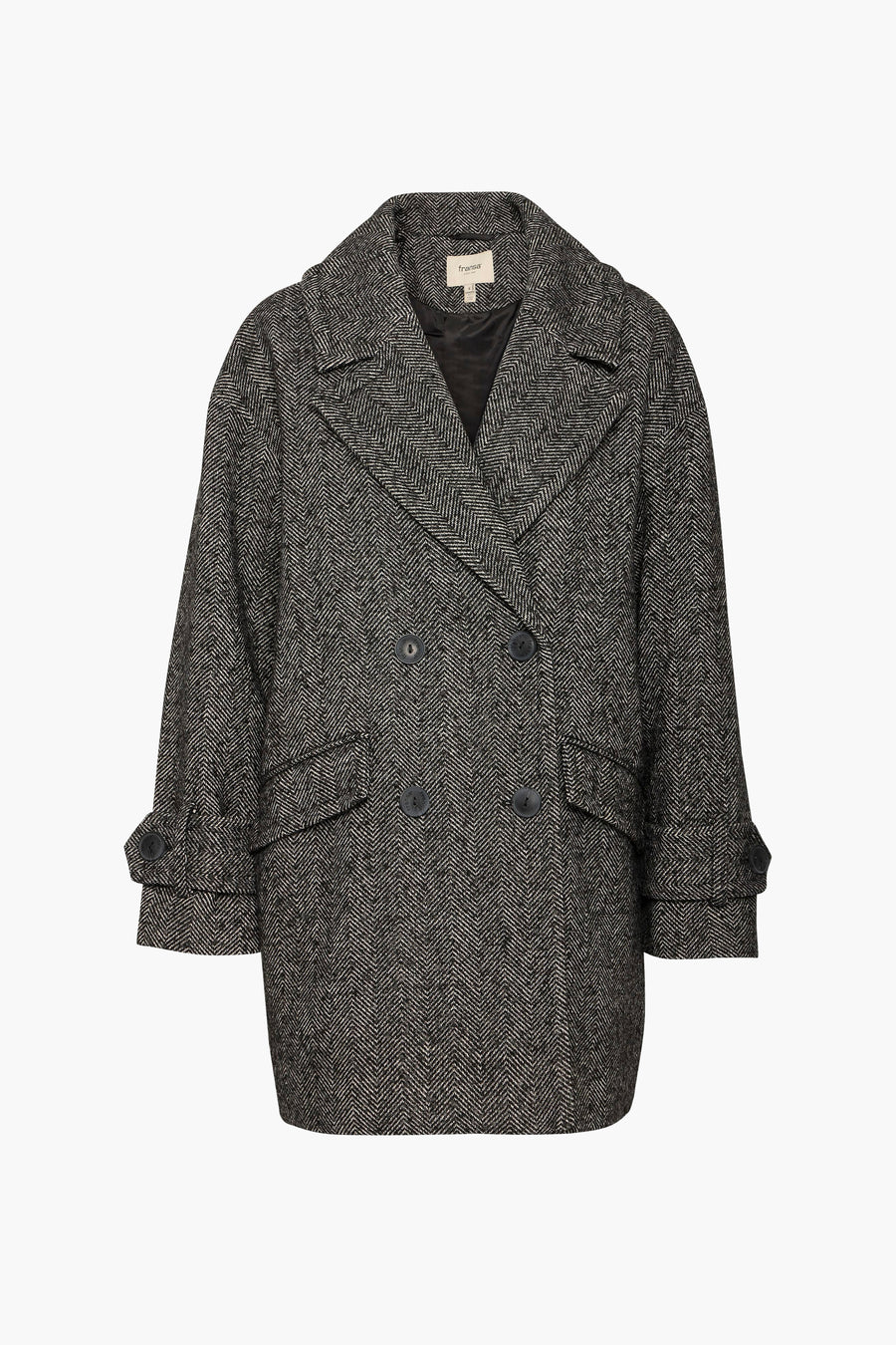 Lange jas Zwart - Fransa®