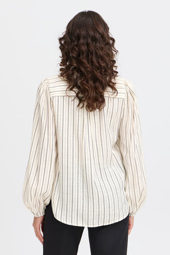 Blouse (lange mouwen) Beige - Fransa®