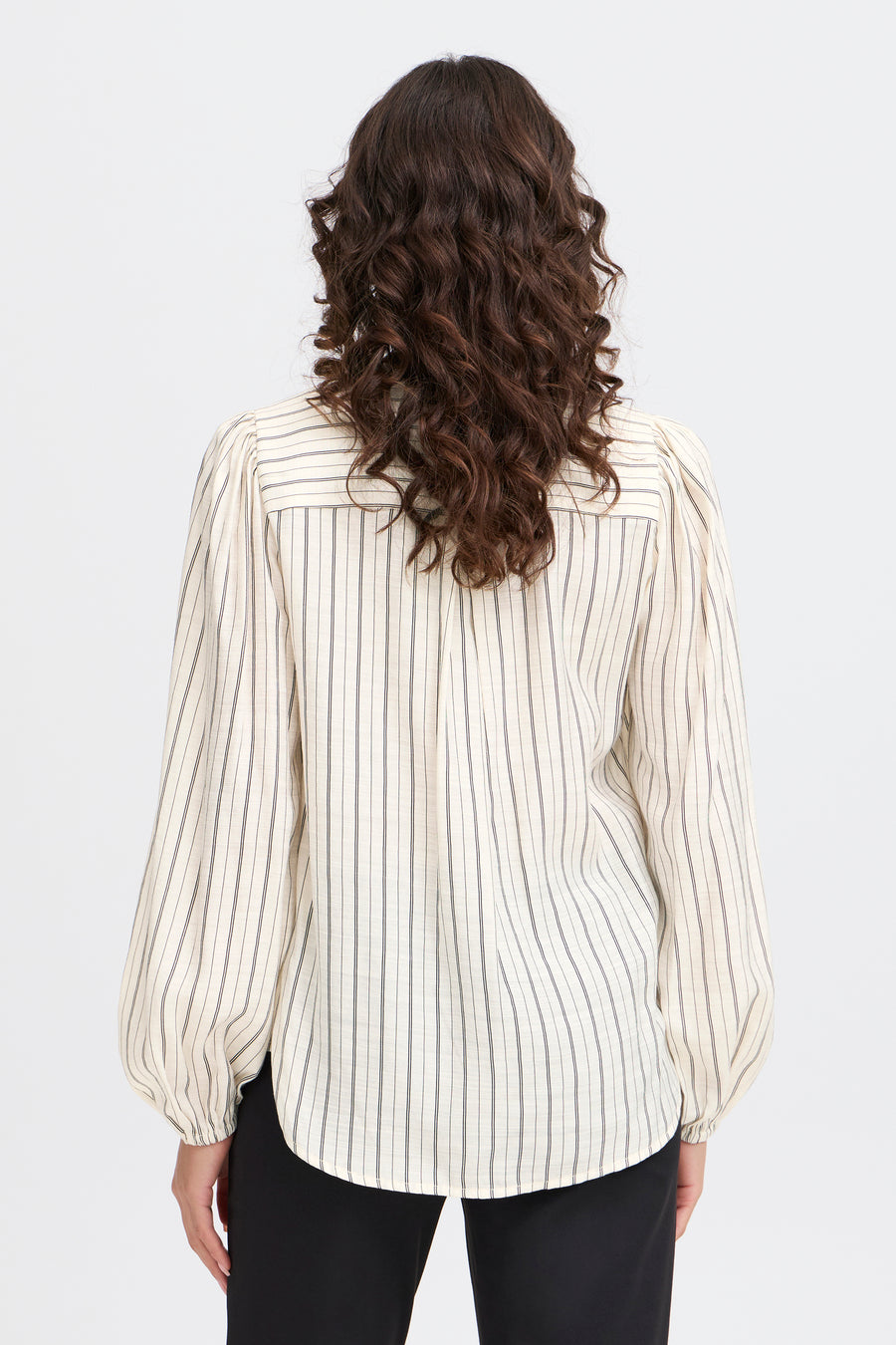 Blouse (lange mouwen) Beige - Fransa®