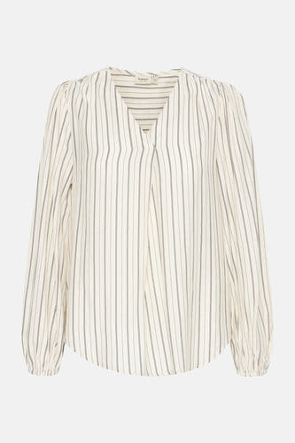 Blouse (lange mouwen) Beige - Fransa®