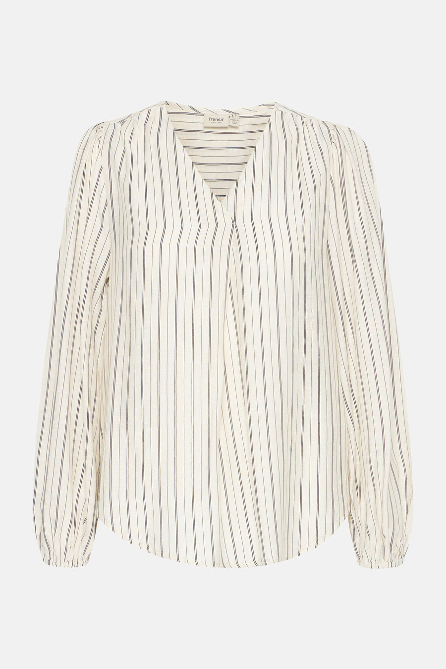Blouse (lange mouwen) Beige - Fransa®