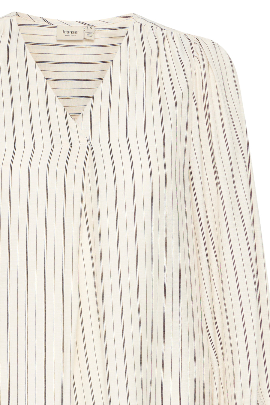 Blouse (lange mouwen) Beige - Fransa®