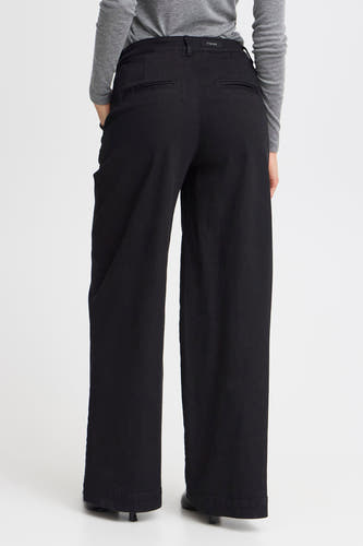 Jeans wide Zwart - Fransa®
