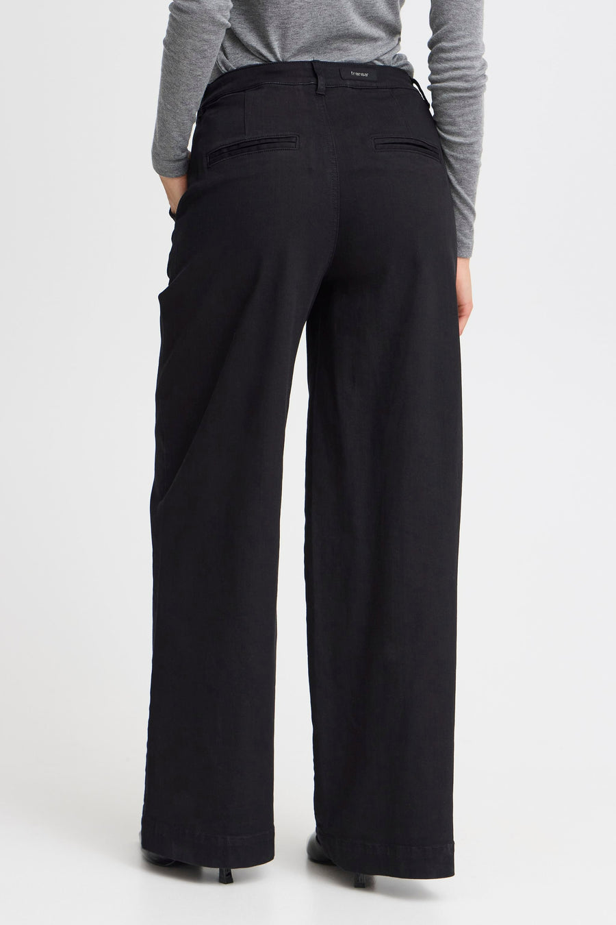 Jeans wide Zwart - Fransa®