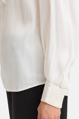 Blouse (lange mouwen) Ecru - Fransa®