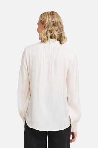 Blouse (lange mouwen) Ecru - Fransa®