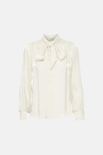 Blouse (lange mouwen) Ecru - Fransa®