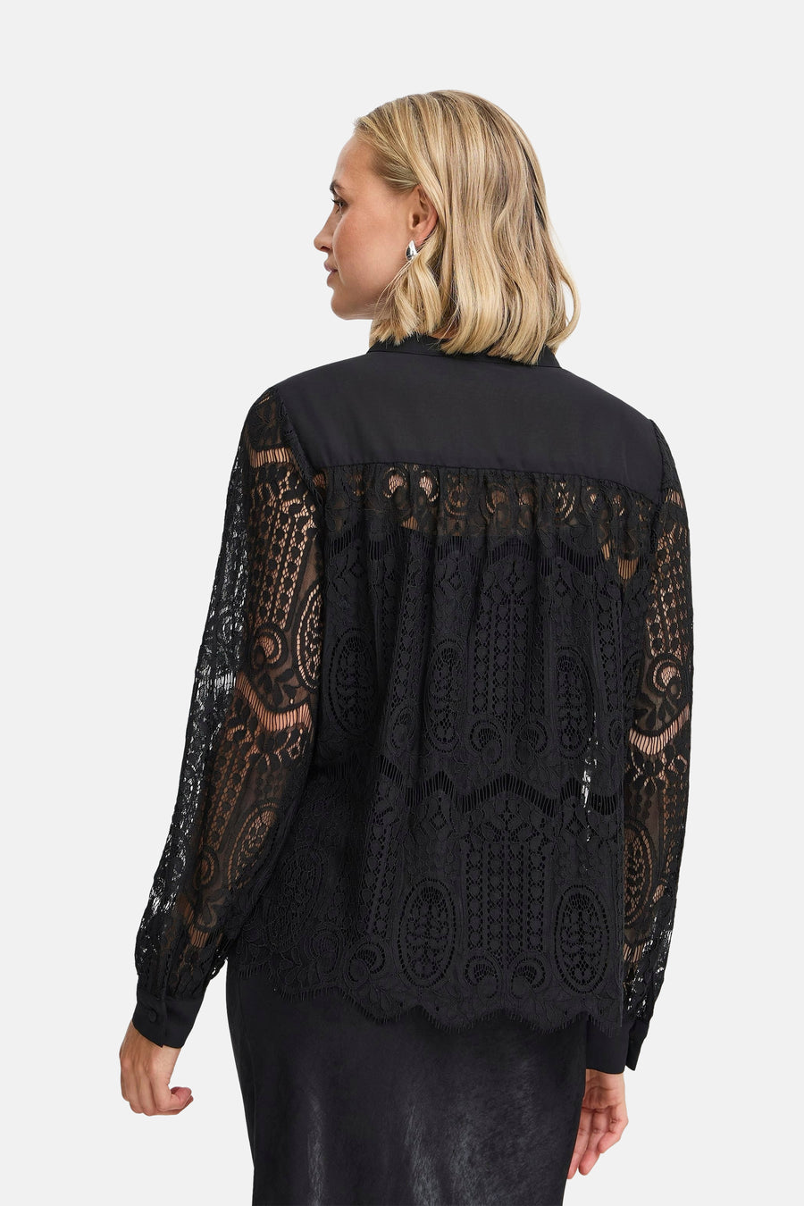 Hemd (lange mouwen) Zwart - Fransa®