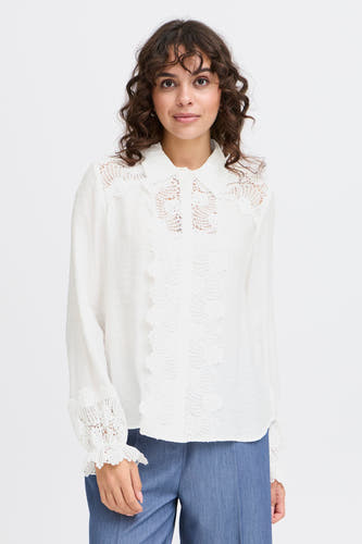 Hemd (lange mouwen) Wit - Fransa®