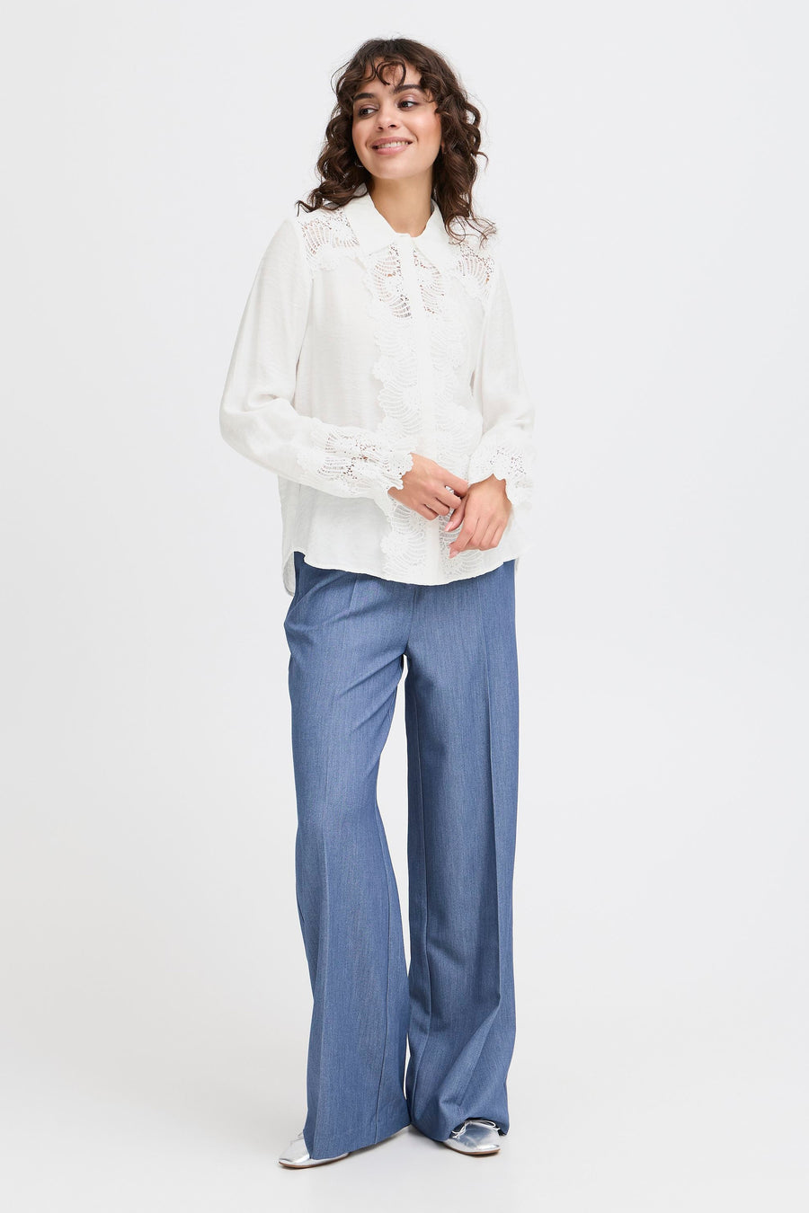 Hemd (lange mouwen) Wit - Fransa®