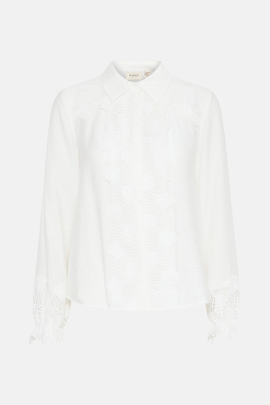 Hemd (lange mouwen) Wit - Fransa®