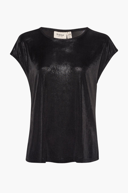 Top (korte mouwen) Zwart - Fransa®