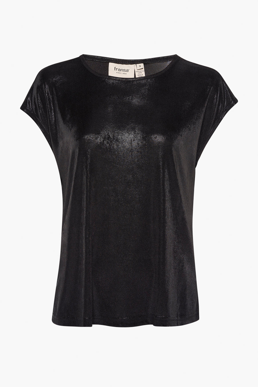 Top (korte mouwen) Zwart - Fransa®