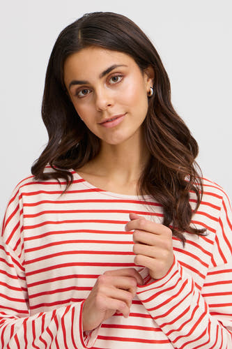 T-shirt (lange mouwen) Rood - Fransa®