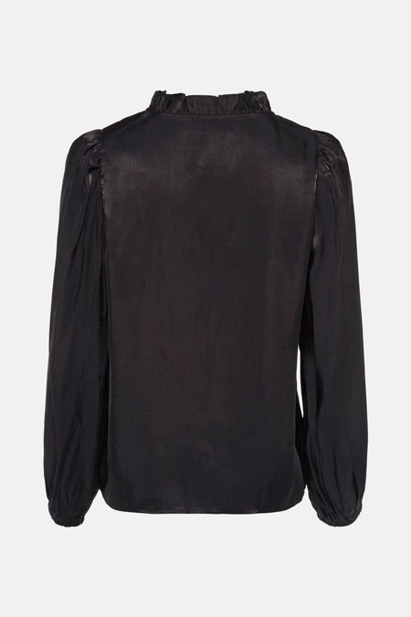 Blouse (lange mouwen) Zwart - Fransa®