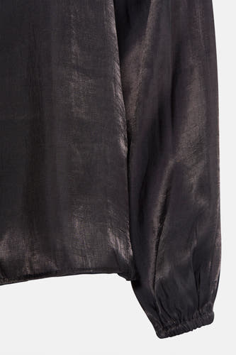 Blouse (lange mouwen) Zwart - Fransa®